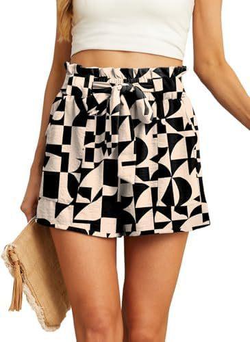 Women's Short Belt Pocket Summer Casual - VAleG