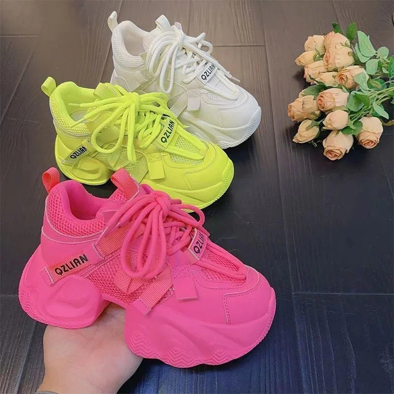 Fashion Thick Bottom Sneaker Women's All-match - VAleG