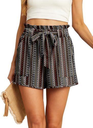 Women's Short Belt Pocket Summer Casual - VAleG