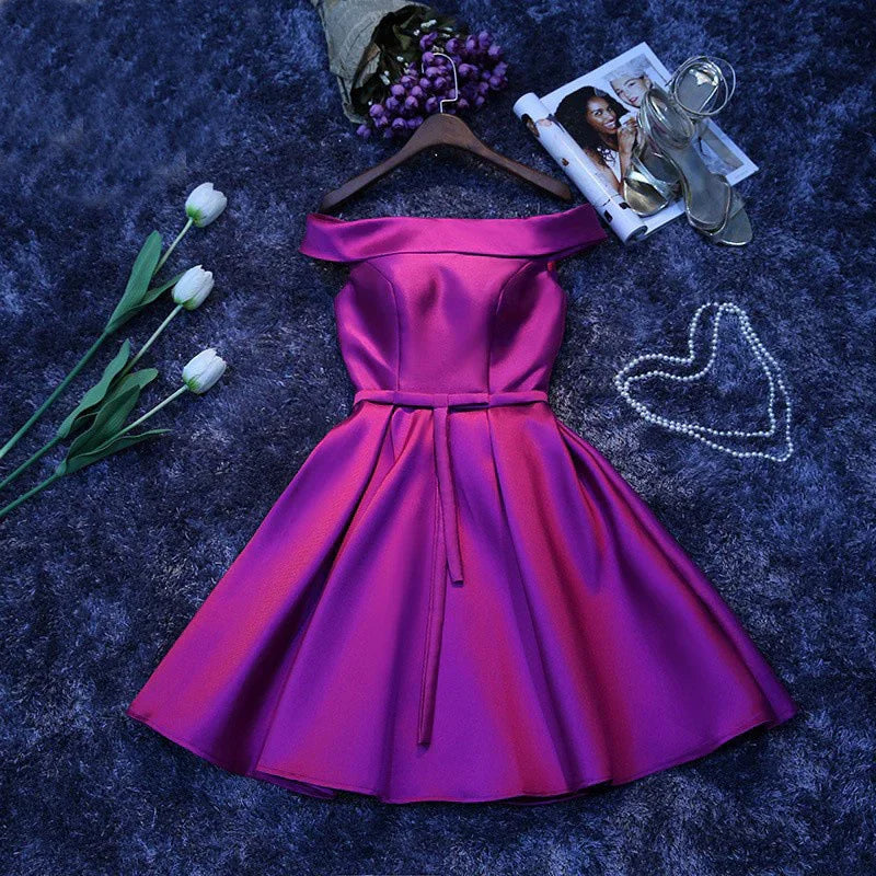 Bridesmaid Annual Party Etiquette Short Dress - VAleG