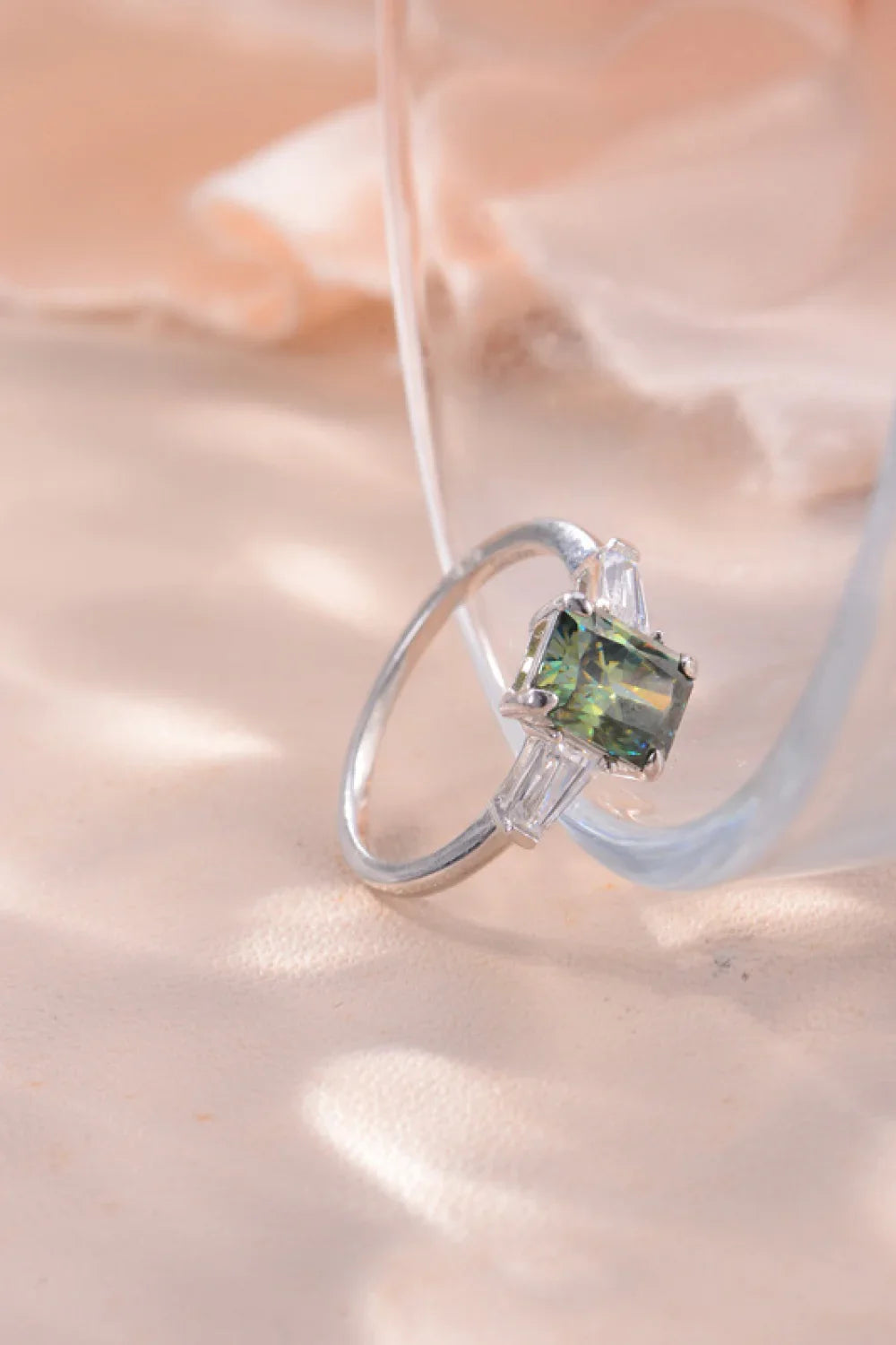 2 Carat Moissanite 925 Sterling Silver Ring - VAleG