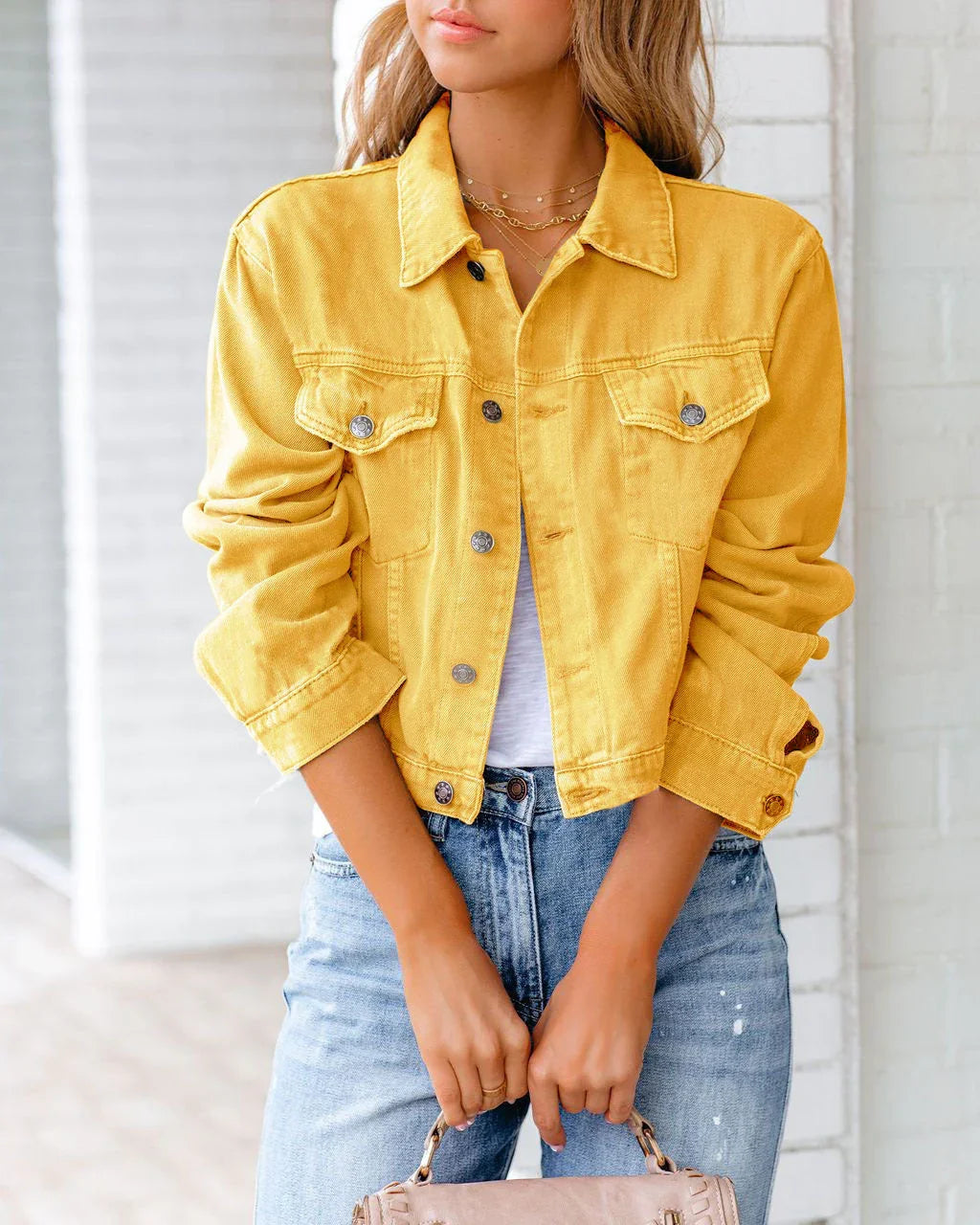 New Autumn And Winter Denim Jacket Jacket Long-sleeved Top - VAleG