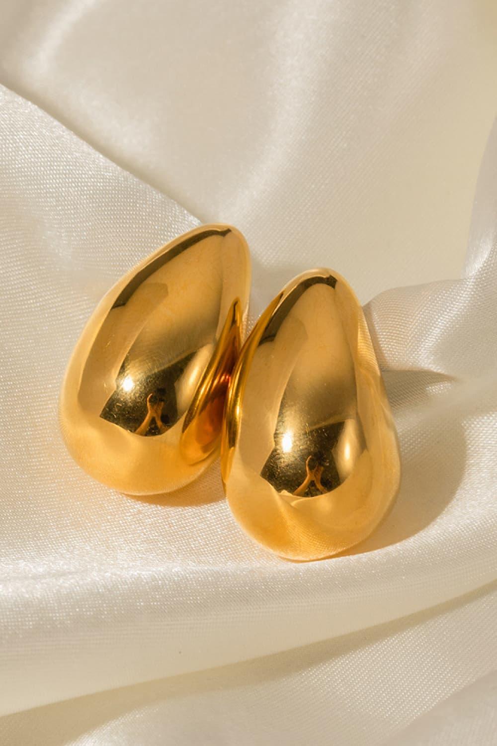 18K Gold-Plated Copper Earrings - VAleG