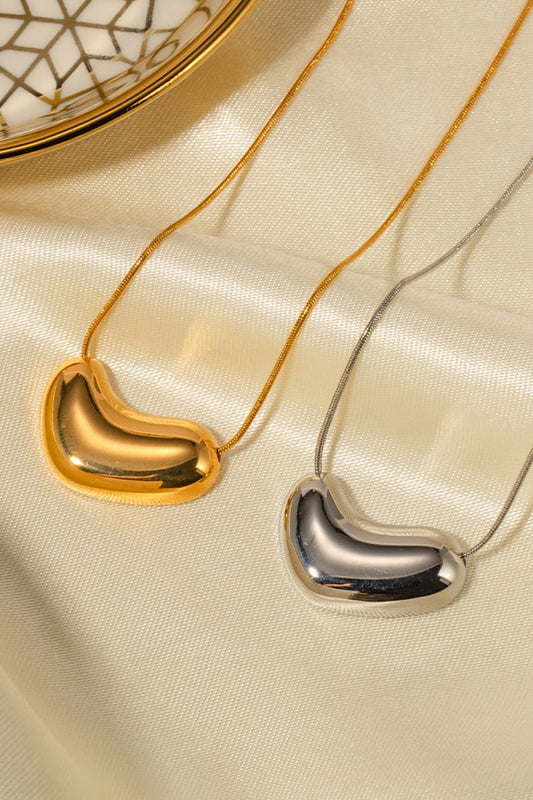 Heart Shape Pendant Necklace - VAleG