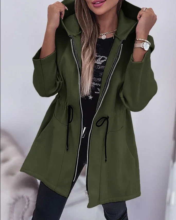 2023 Fall Winter Fashion Casual Hooded Coat Women's Clothing - VAleG