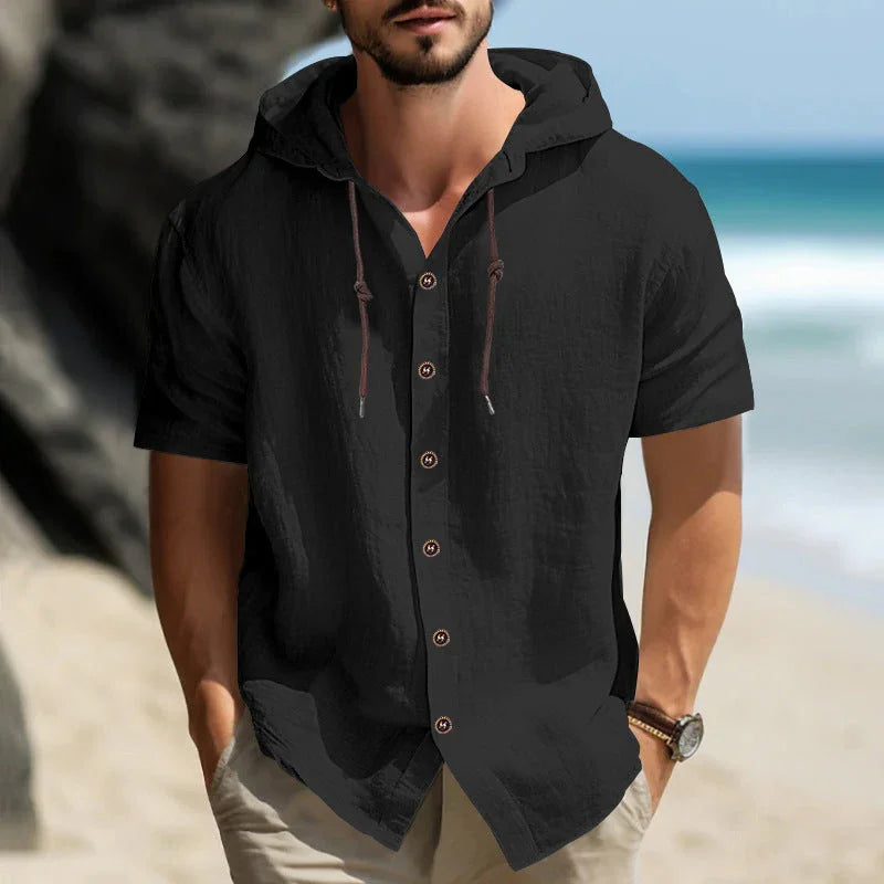 Men's Sports Casual And Comfortable Short-sleeved Shirt - VAleG