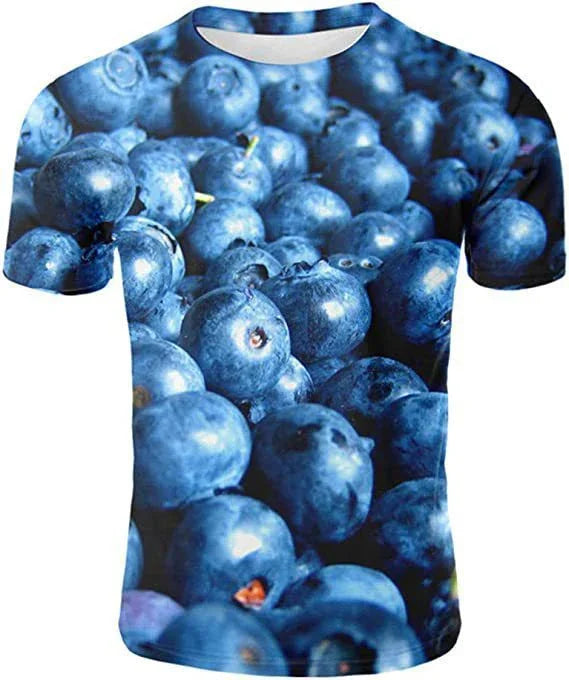 Summer 3D Digital Printing Men's And Women's Loose Short-sleeved T-shirt - VAleG