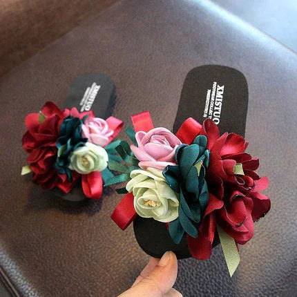 Cute And Fashionable Outer Wear Non-slip Beach Shoes Indoor Soft Sole Sandals Herringbone - VAleG