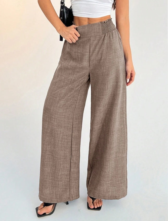 Pantaloni da donna a gamba larga