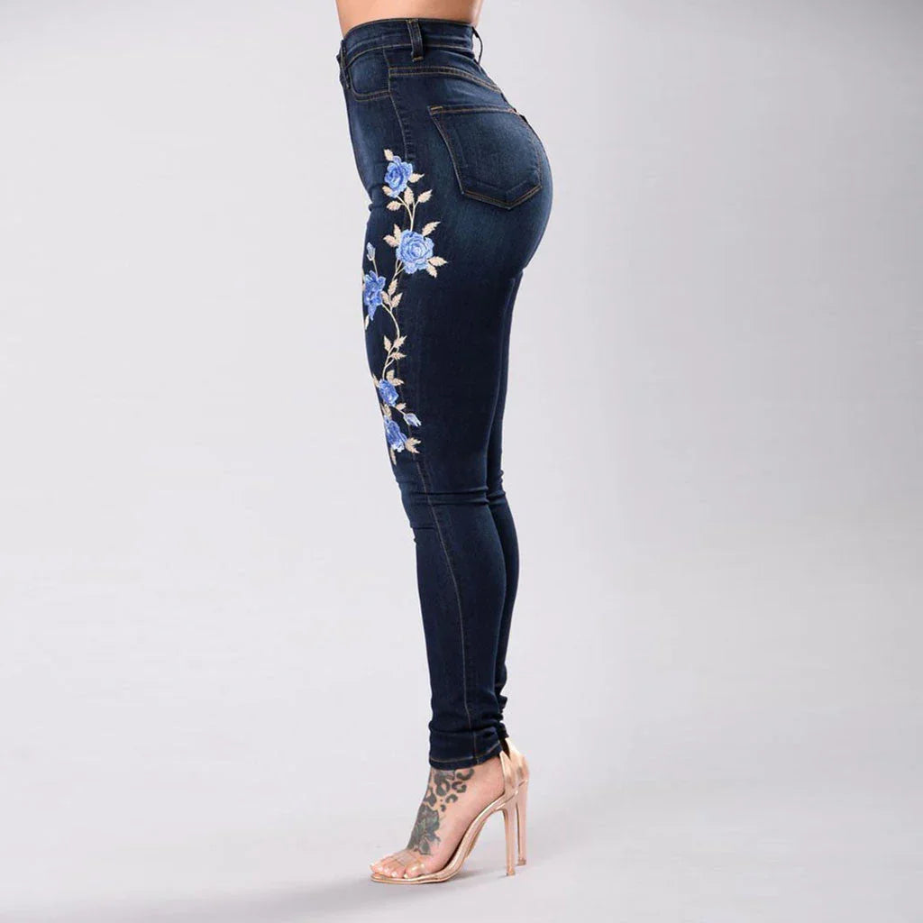 European and American embroidered jeans - VAleG