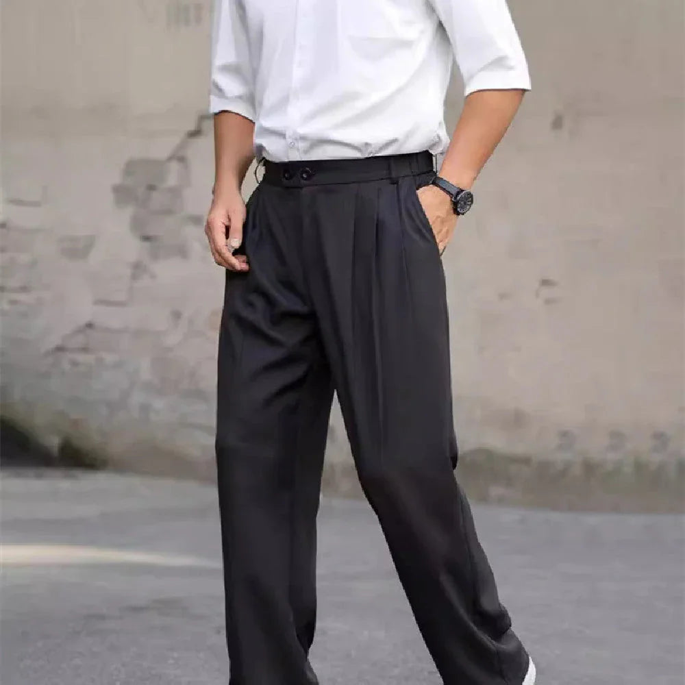Men's Fashion Loose Drooping Casual Pants - VAleG
