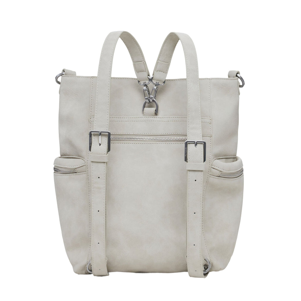 DESIGUAL Zaino Donna Beige Half Logo Africa con Stampa