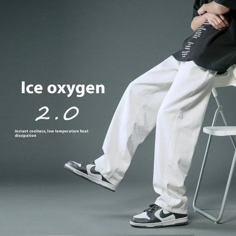 Loose Straight Summer Thin Jeans For Men - VAleG