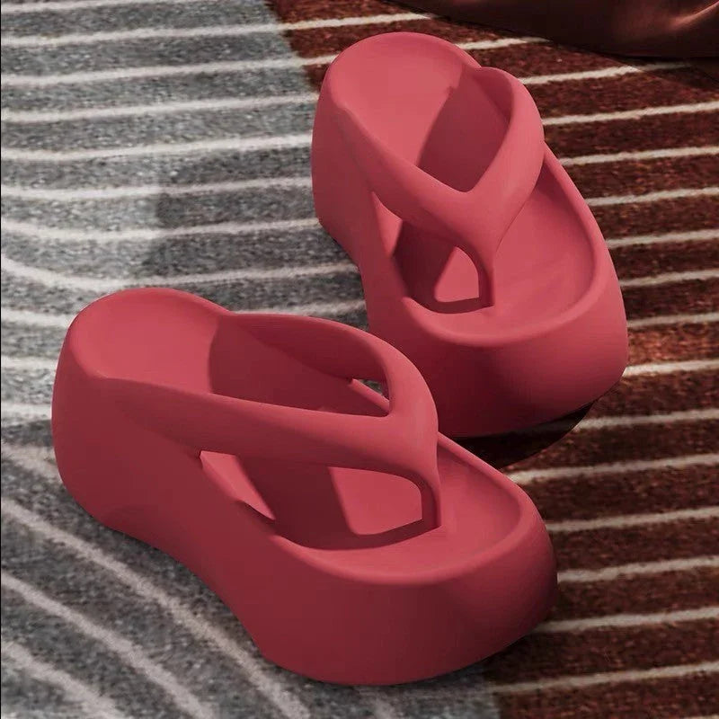 Women's Soft-soled Shit Feeling Beach Slippers - VAleG