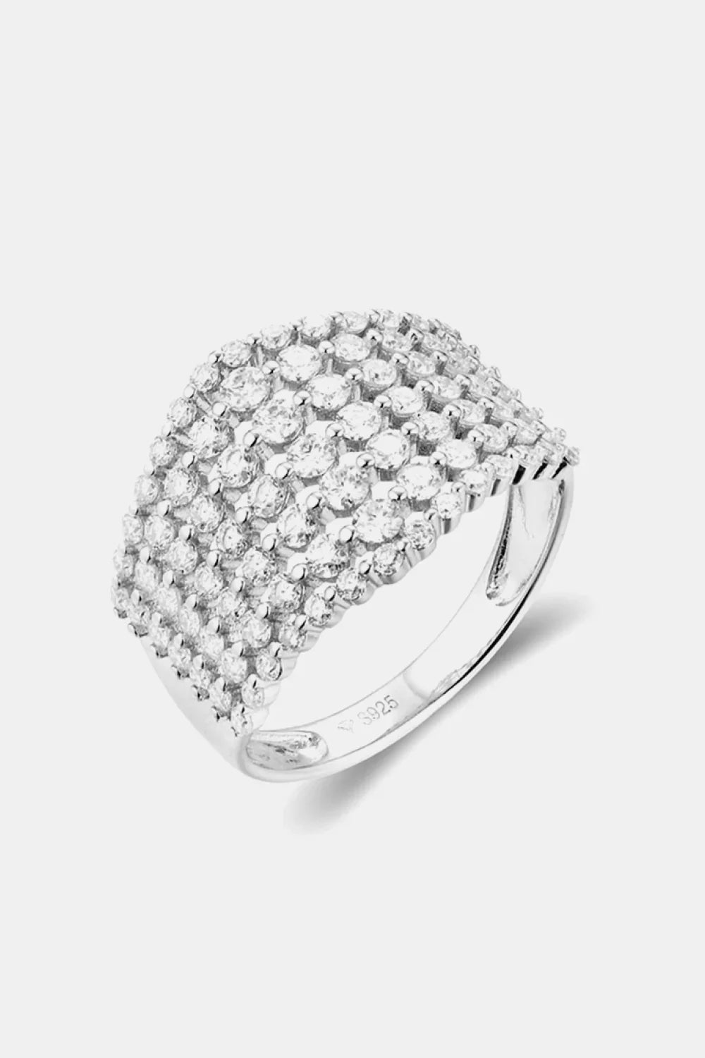 1.21 Carat Moissanite 925 Sterling Silver Ring - VAleG