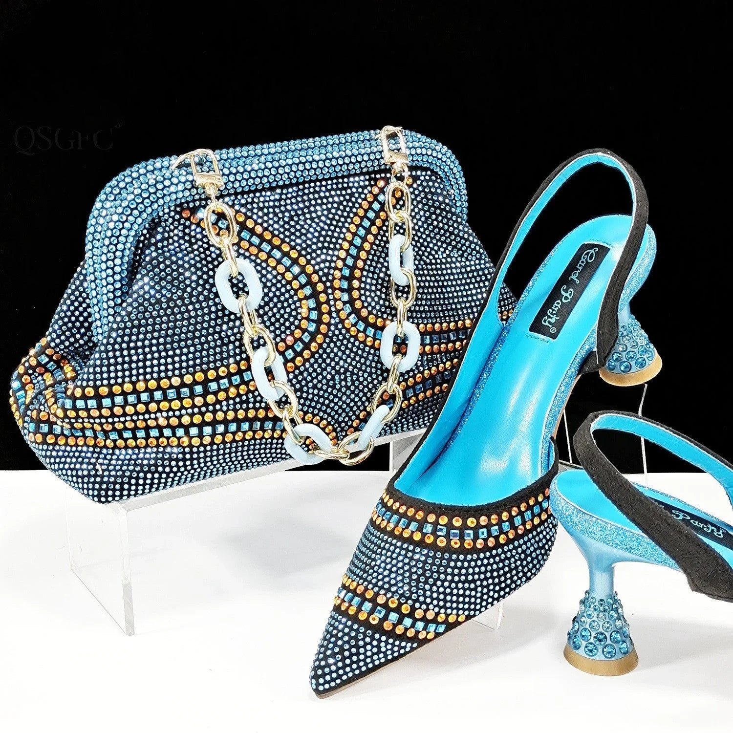 Pointed Toe Women's Shoes And Bags Suit Low-cut - VAleG