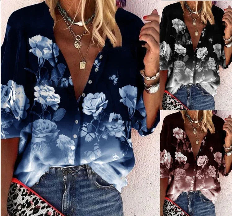 New Women's Short Sleeve Shirt Top - VAleG