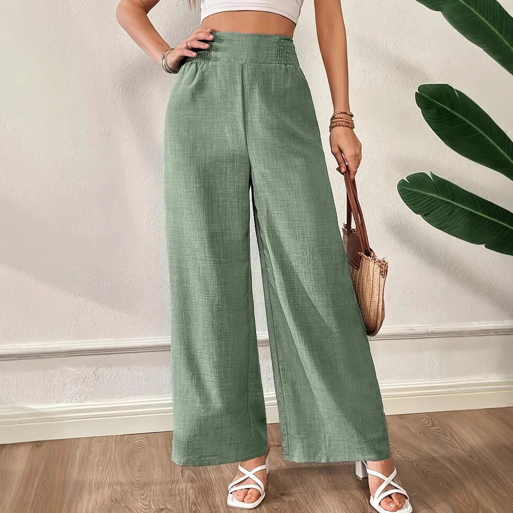 Pantaloni da donna a gamba larga