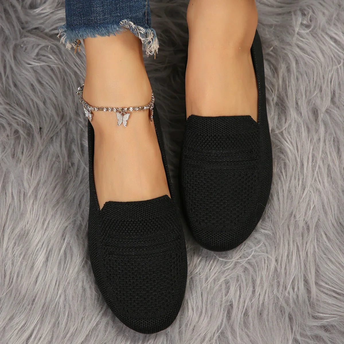 Plus Size Breathable Low-cut Pumps Women - VAleG