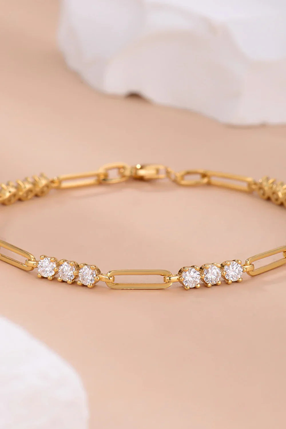 1.8 Carat Moissanite 925 Sterling Silver Bracelet - VAleG