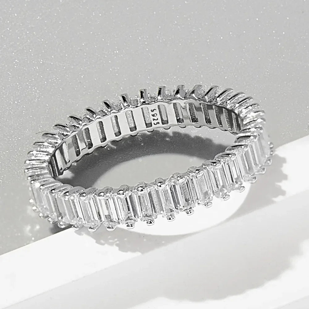 Zircon 925 Sterling Silver Ring - VAleG