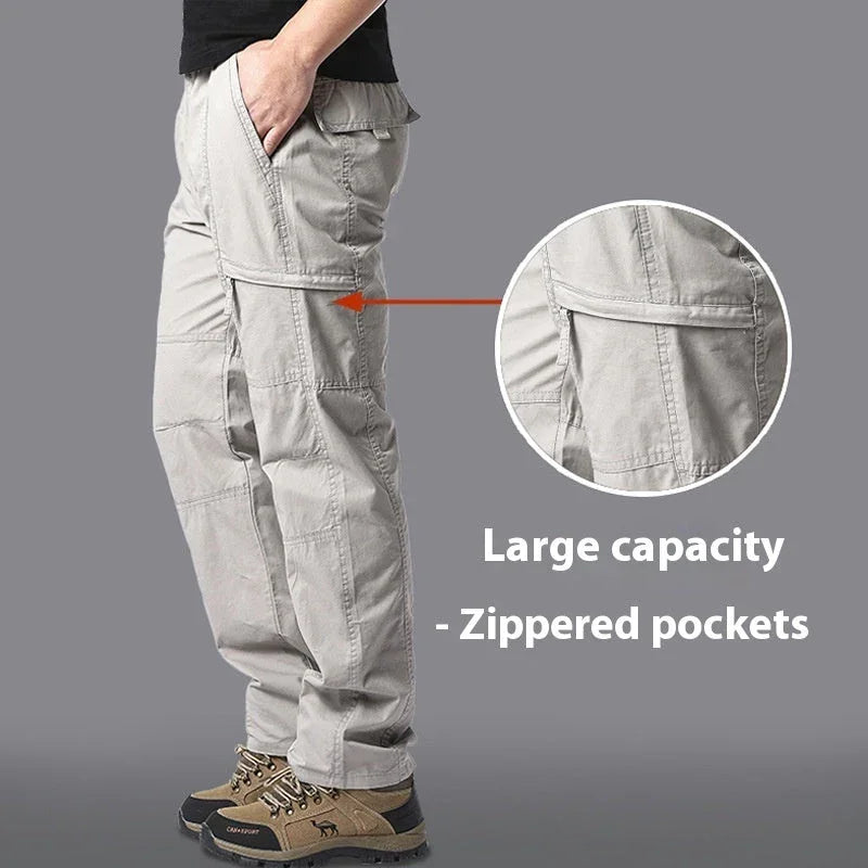 Overalls Loose Outdoor Casual Sport Climbing Trousers Multi-pocket Men - VAleG
