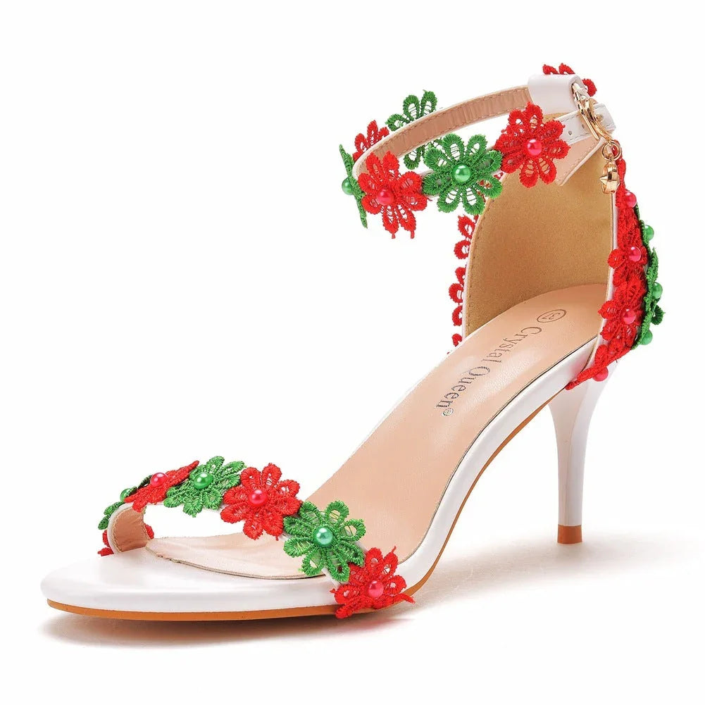 Beaded Large And Small Size Summer Sandals - VAleG