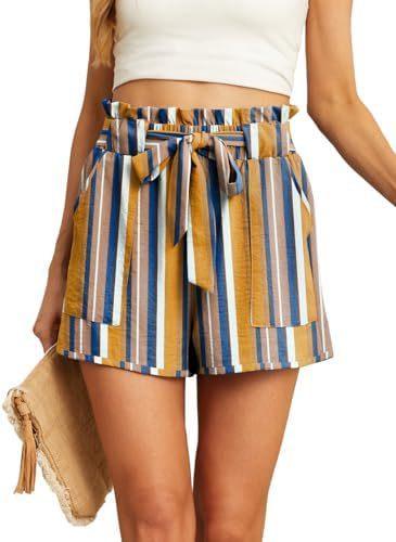 Women's Short Belt Pocket Summer Casual - VAleG