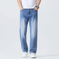 Washed Cleanfit Men's Light Blue Jeans - VAleG