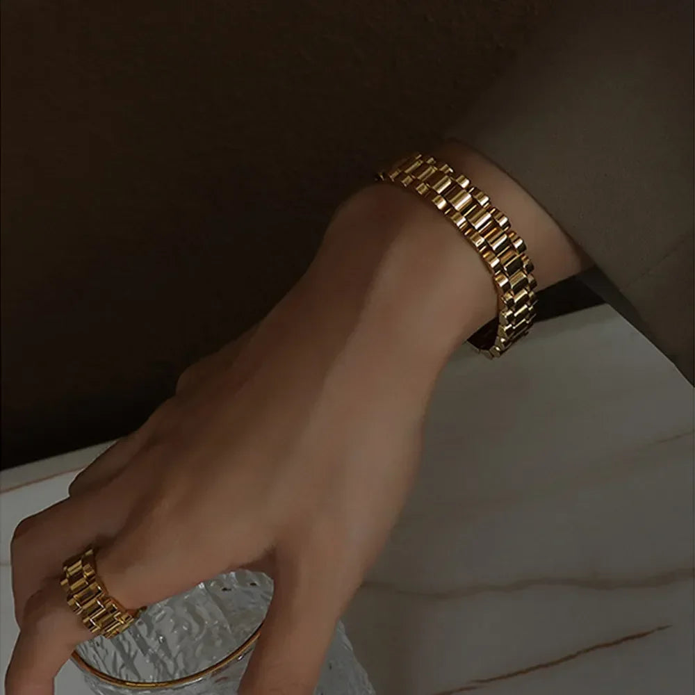 Titanium Steel Chain Bracelet - VAleG