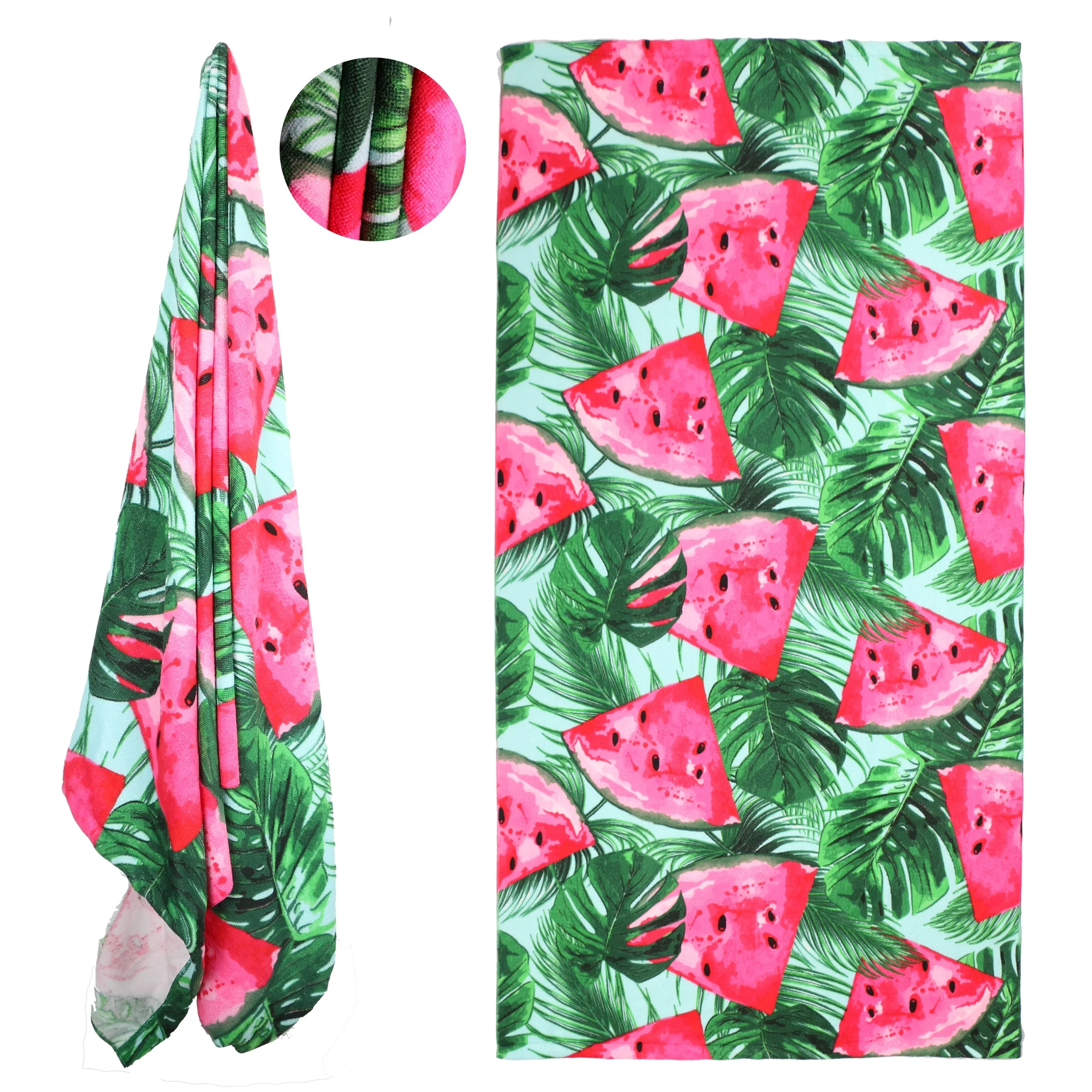 Fashion Microfiber Digital Print Beach Towel - VAleG