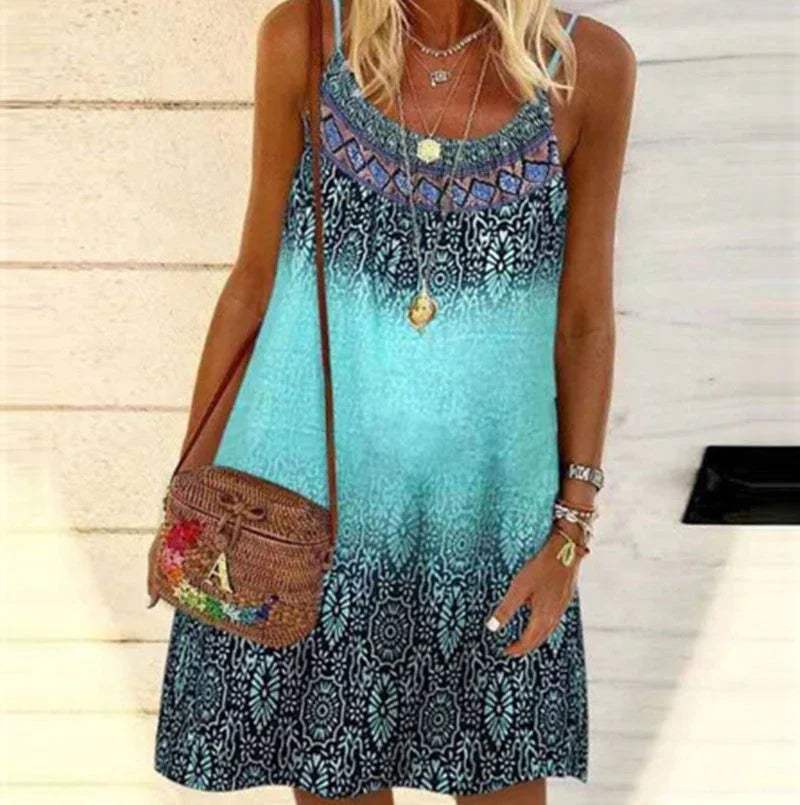 Women's fashion casual camisole loose beach - VAleG