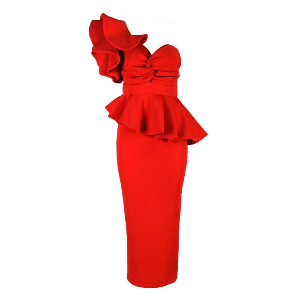 Sexy strapless dress - VAleG