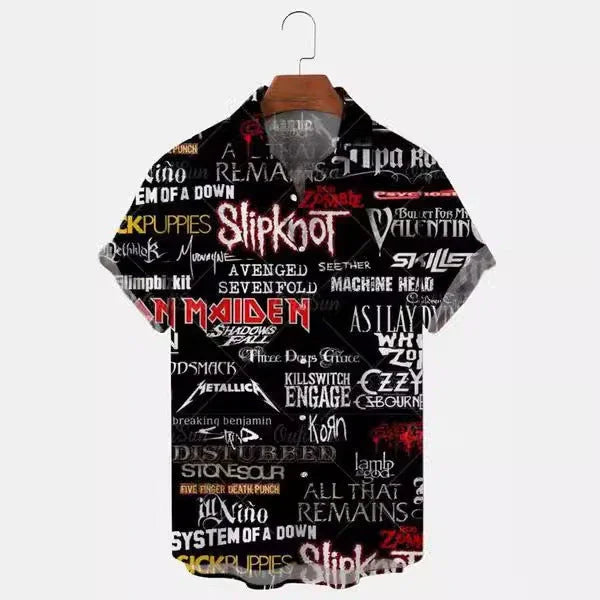 3D Summer Casual Printed Hawaiian Shirt Men Vacation Seaside Wear - VAleG