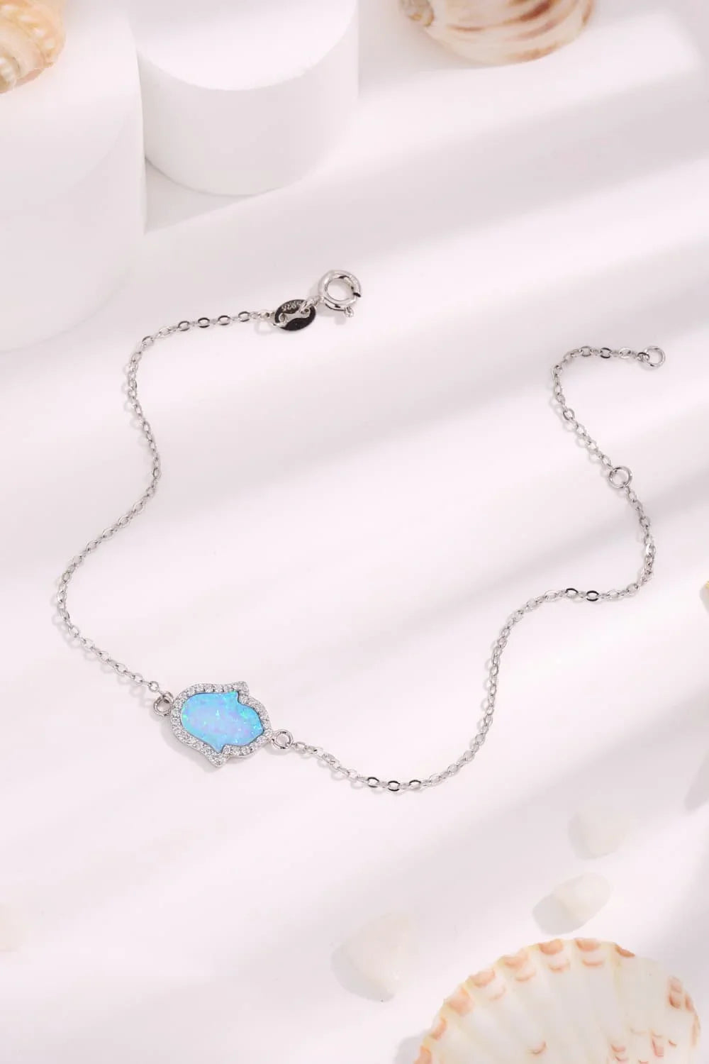 Opal 925 Sterling Silver Bracelet - VAleG
