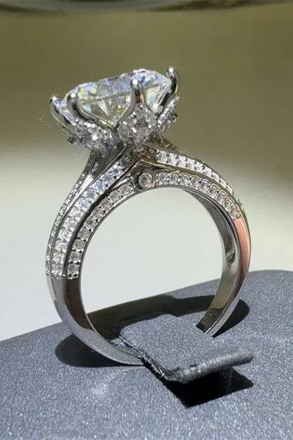 5 Carat Moissanite 925 Sterling Silver Ring - VAleG