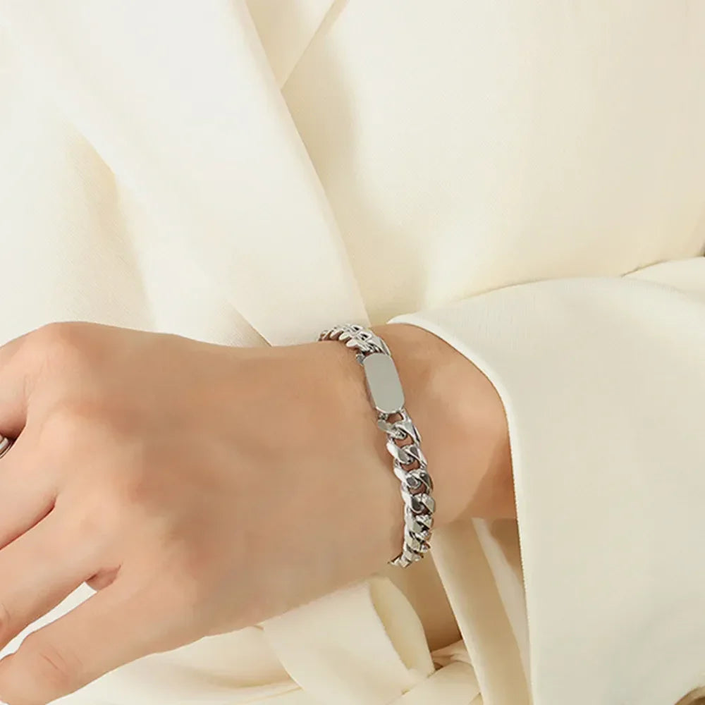 18K Gold-Plated Titanium Steel Bracelet - VAleG