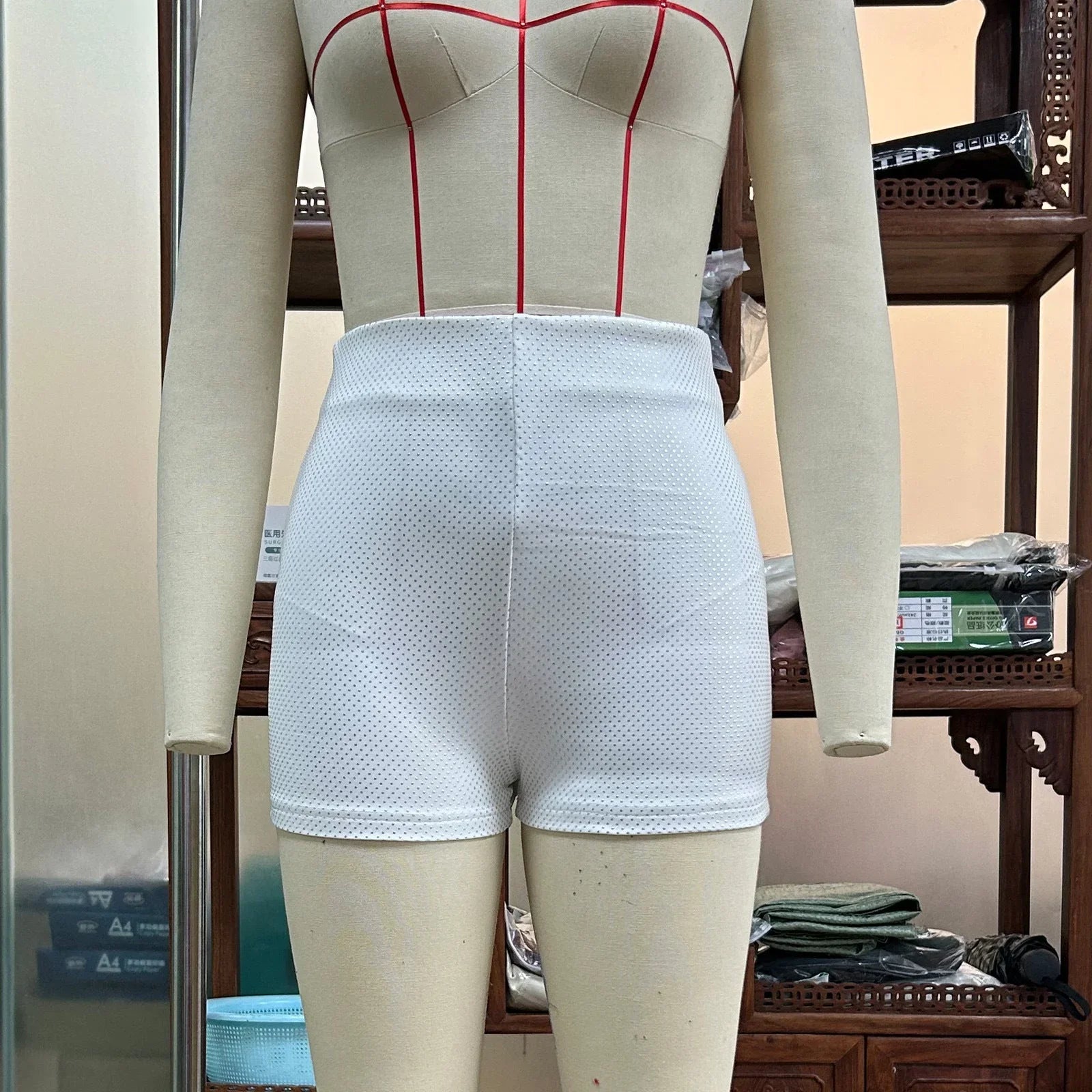 Shiny Shorts Tight Pants Hot Girl - VAleG