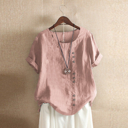 Cotton short sleeve T-shirt VAleG