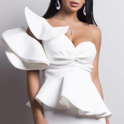 Sexy strapless dress - VAleG