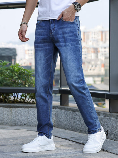 Men's Stretch Slim Jeans VAleG