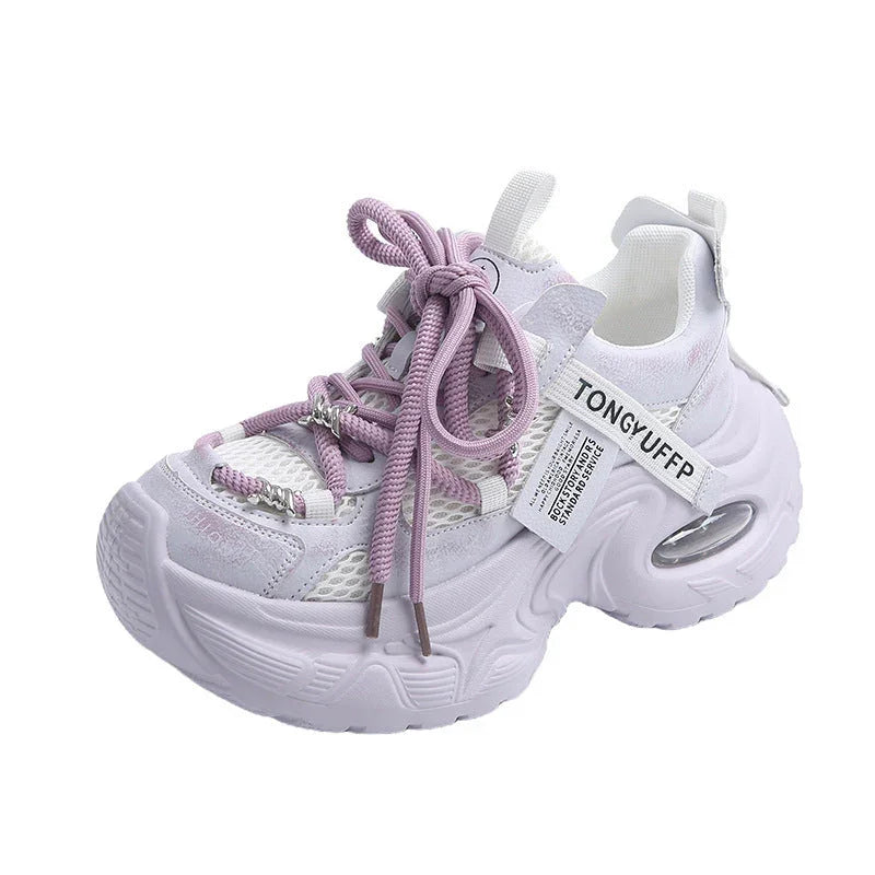 Women's Thick-soled Mesh Breathable Casual Sneaker - VAleG