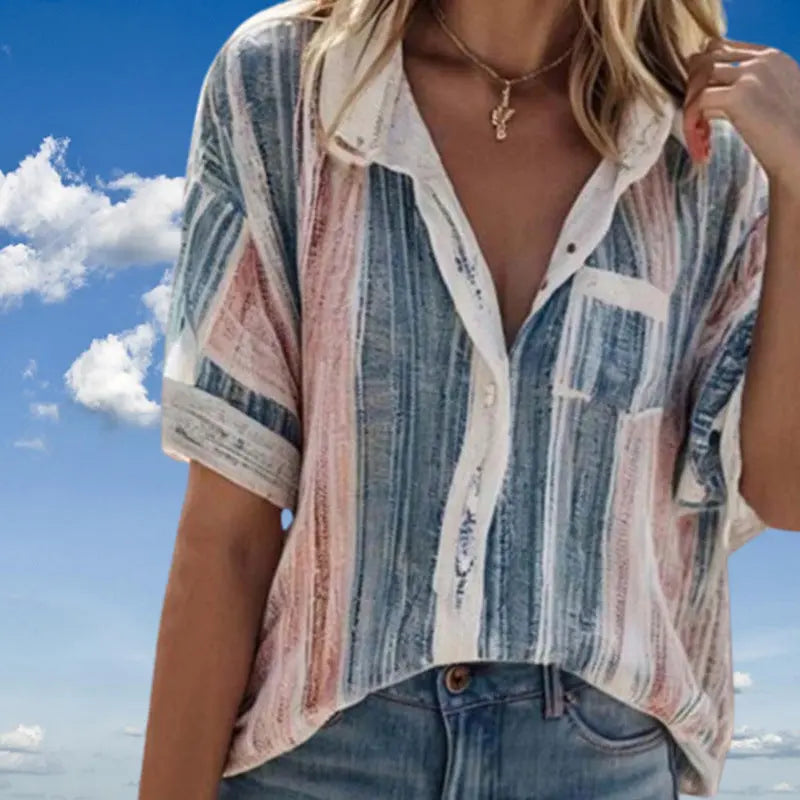 Camicia a righe estiva - VAleG