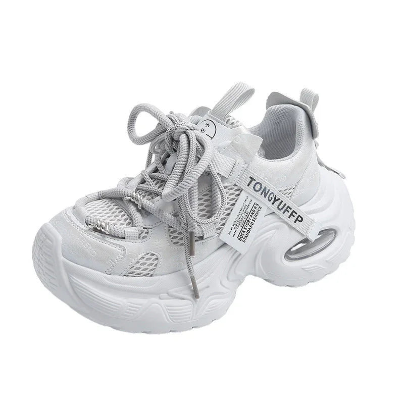 Women's Thick-soled Mesh Breathable Casual Sneaker - VAleG