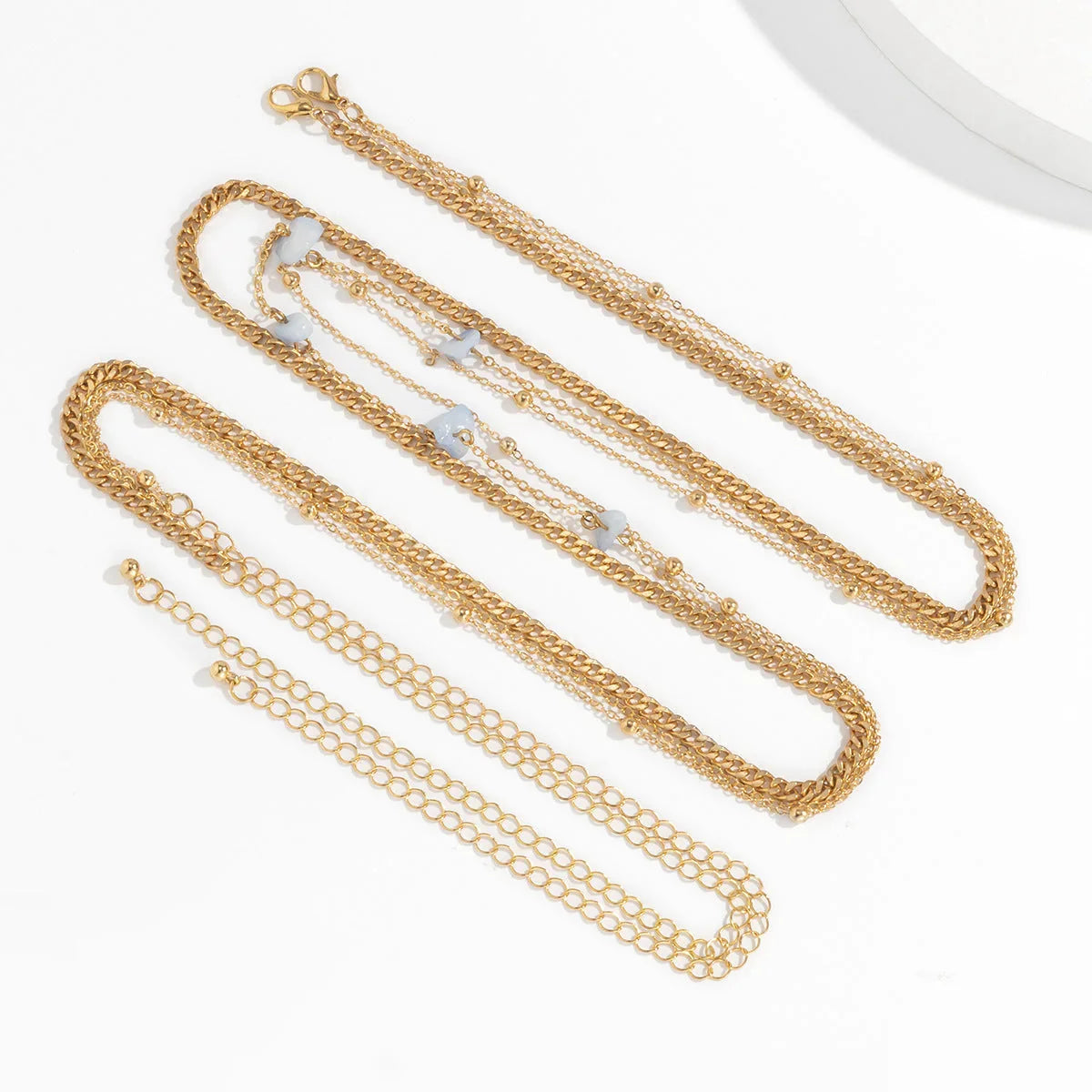 Multi-layer Beach Gravel Waist Chain - VAleG