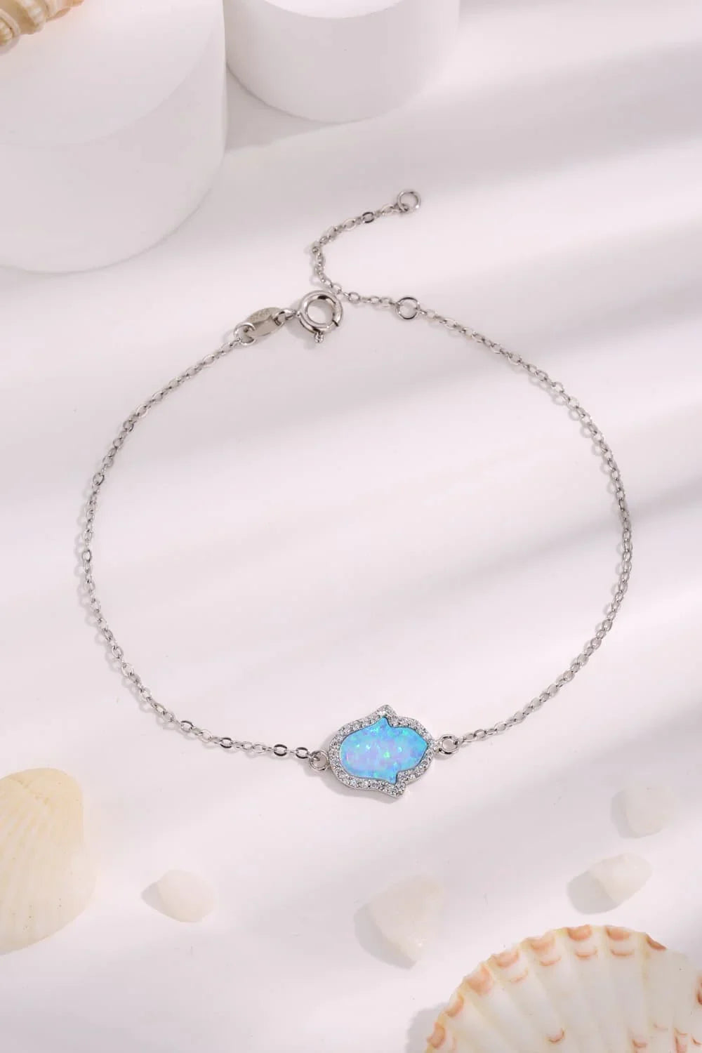 Opal 925 Sterling Silver Bracelet - VAleG