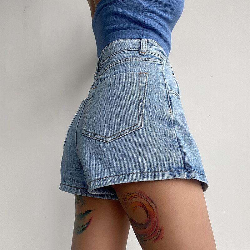 Anti-exposure Irregular Denim Skirt - VAleG