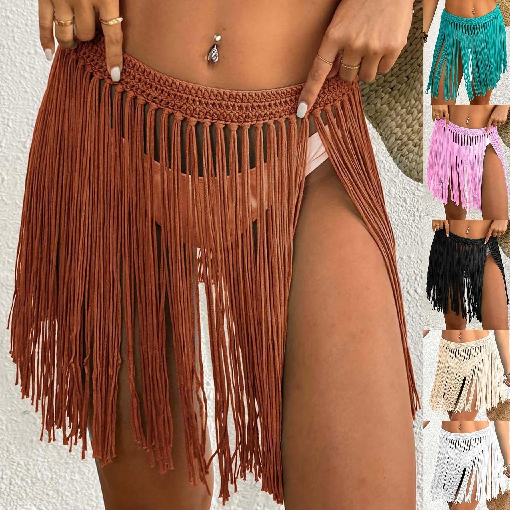 Women's Lace-up Skirt Beach Bikini - VAleG