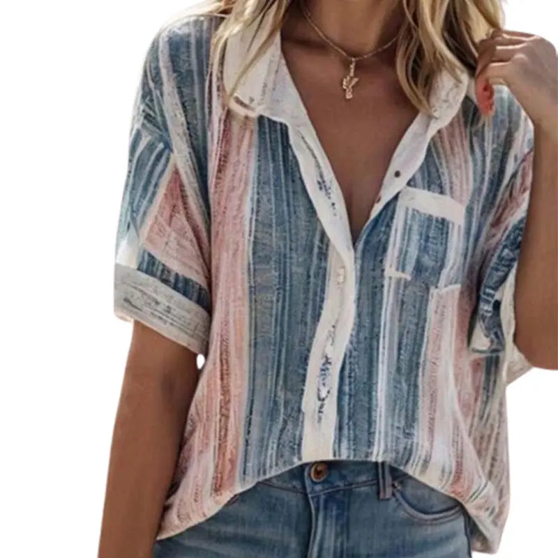 Camicia a righe estiva - VAleG