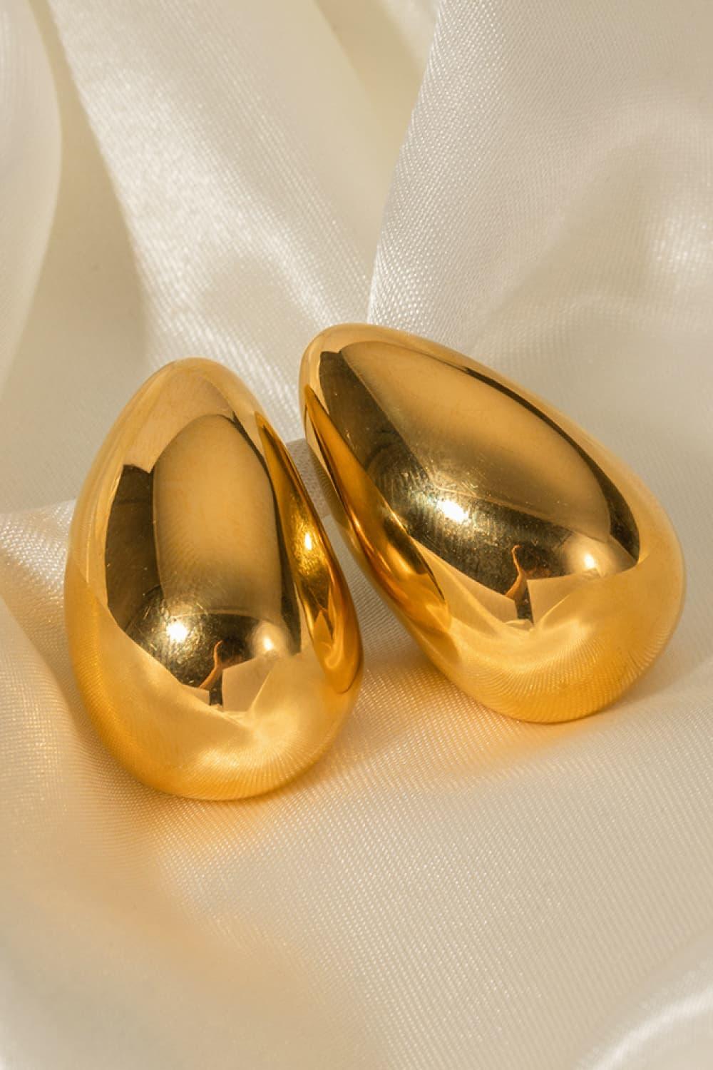 18K Gold-Plated Copper Earrings - VAleG